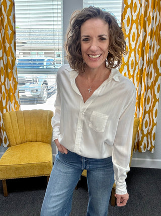 White Galina Shirt