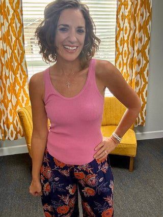 Pink Peony Tank
