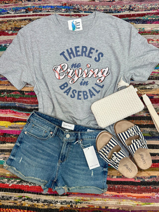 No Crying in Baseball Tee