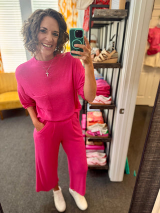 Hot Pink Soft Pants