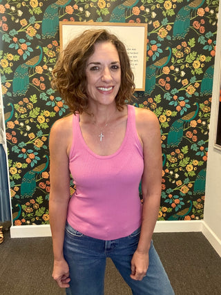 Pink Peony Tank