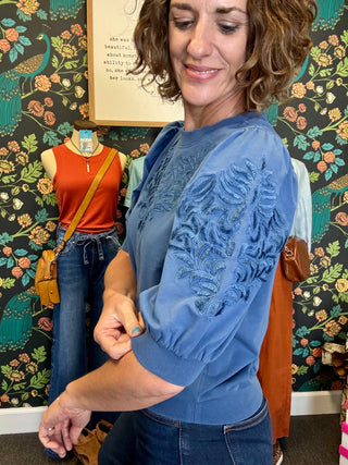 Galaxy Blue Kyle Top