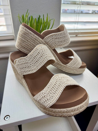 Ivory Clueless Wedge