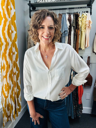 White Galina Shirt