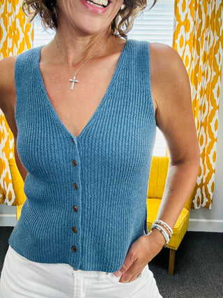 Country Blue Vest