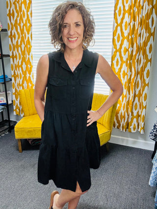 Collette Black Dress