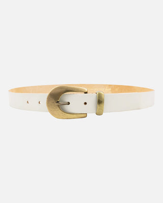 Annie White Belt
