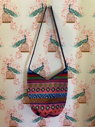 Eliza Magenta Boho Bag