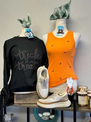Batty Orange Tank