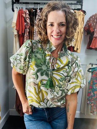 Fern Blossom Top