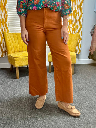 Pumpkin High Waist Pants