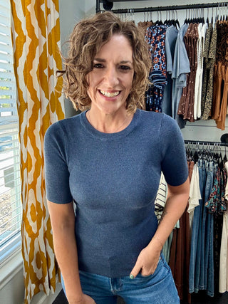 Classic Indigo Sweater