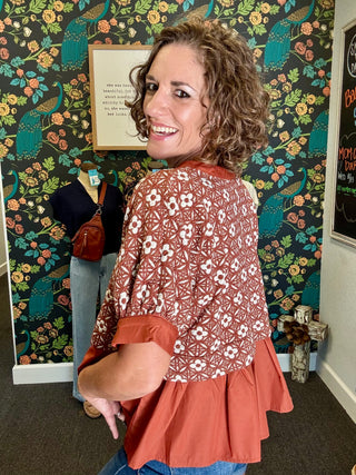 Harvest Patchwork Top