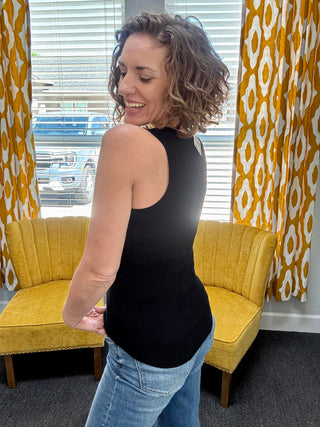 Black Cleo Tank