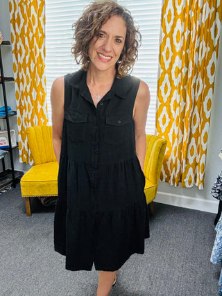 Collette Black Dress