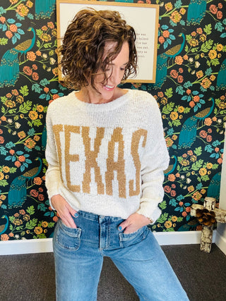 Texas Cream Chunky Sweater