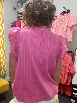Pink Dylan Top