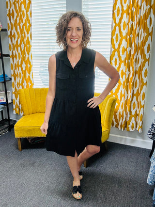 Collette Black Dress