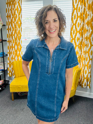 Lia River Blue Dress