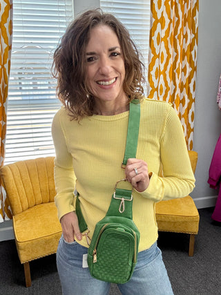 Emerald Waverly Bag