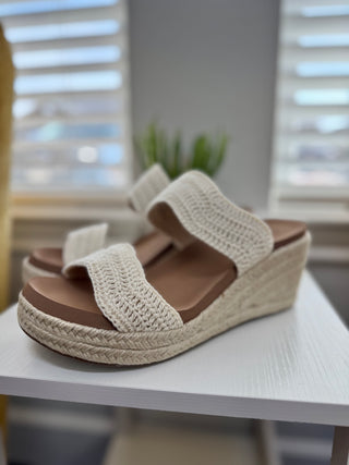 Ivory Clueless Wedge