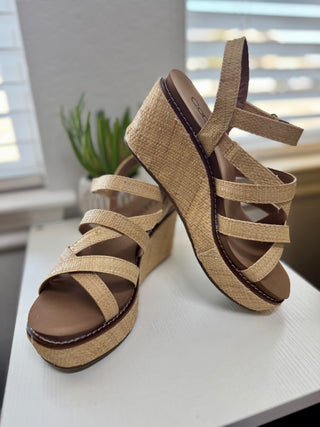 Raffia All Nighter Wedge