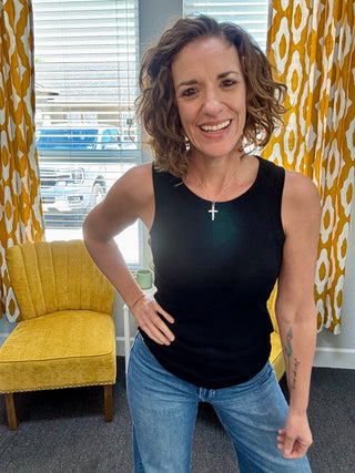Black Cleo Tank
