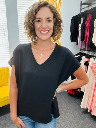 Black Tunic Top