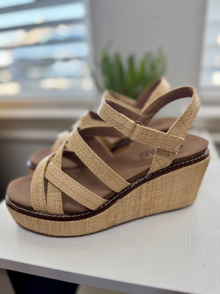 Raffia All Nighter Wedge