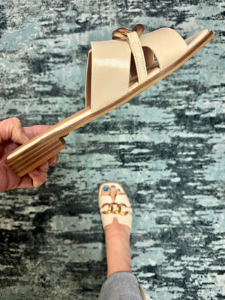 Ivory Off the Chain Sandal