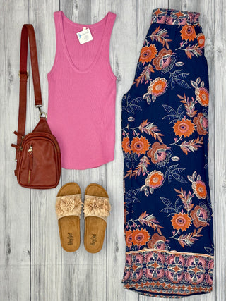 Pink Peony Tank