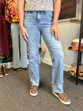 Flora Straight Jeans