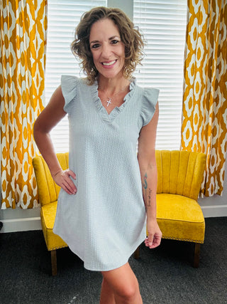 Simple Grey Dress