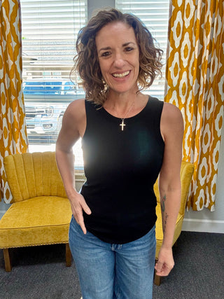Black Cleo Tank