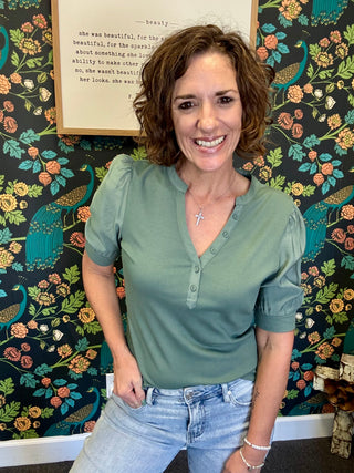 Slate Green Tanner Top