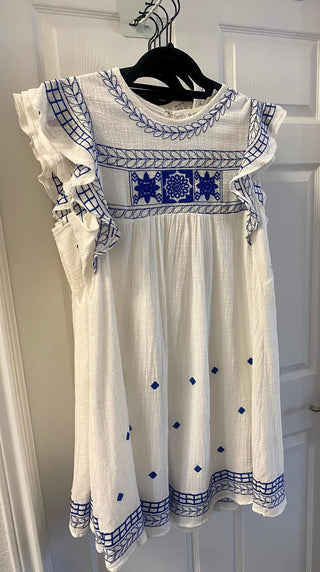 Isabella White Dress