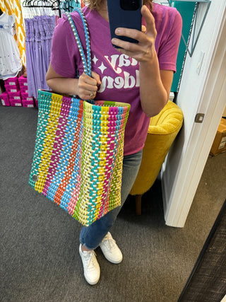 Striped Summer Tote