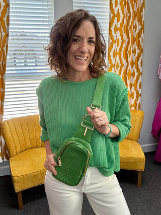 Emerald Waverly Bag