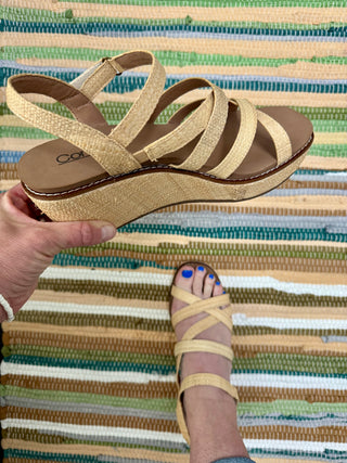 Raffia All Nighter Wedge
