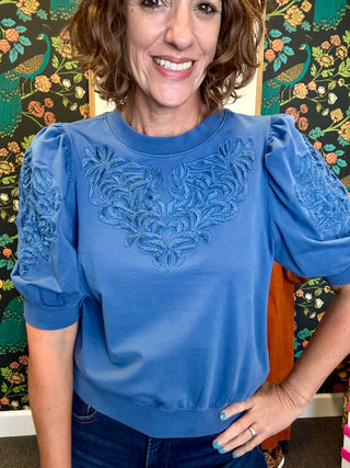Galaxy Blue Kyle Top