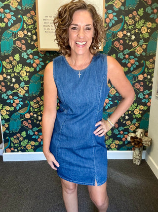 Denim Mini Dress