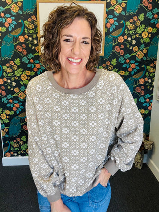 Stonehaven Patchwork Pullover