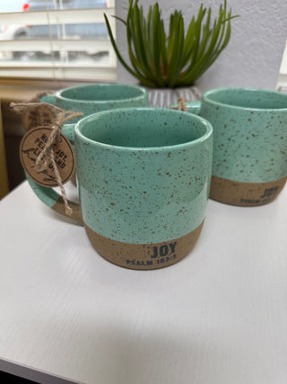 Joy Speckled Mug