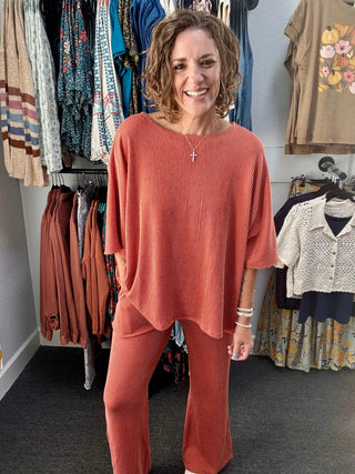 Terracotta Wanderer Top