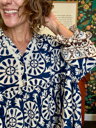 Bluewood Flowy Top