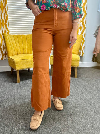 Pumpkin High Waist Pants