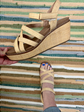 Raffia All Nighter Wedge