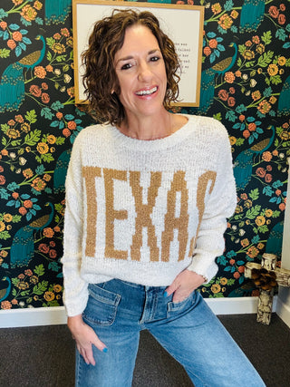 Texas Cream Chunky Sweater