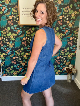 Denim Mini Dress