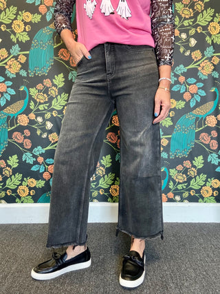 Washed Black Jeans